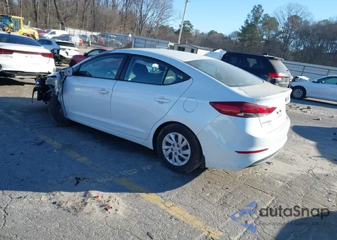 2018 Hyundai Elantra Se из США, поврежденный, VIN 5NPD74LF3JH330627